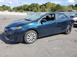 Toyota Corolla L salvage cars for sale: 2018 Toyota Corolla L