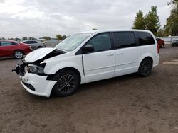 Salvage cars for sale from Copart London, ON: 2017 Dodge Grand Caravan SE
