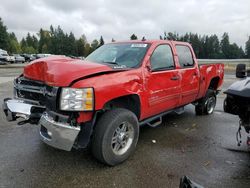 Salvage trucks for sale at Arlington, WA auction: 2011 Chevrolet Silverado K2500 Heavy Duty LT