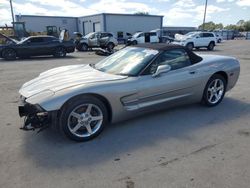 Salvage cars for sale from Copart Orlando, FL: 2001 Chevrolet Corvette