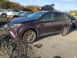 Salvage cars for sale from Copart Windsor, NJ: 2018 Toyota Rav4 Limited