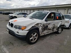 BMW X5 3.0I salvage cars for sale: 2003 BMW X5 3.0I