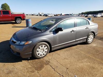Salvage cars for sale from Copart Longview, TX: 2010 Honda Civic VP