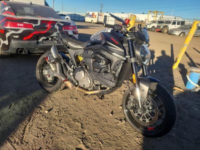Ducati Monster salvage cars for sale: 2022 Ducati Monster
