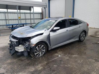 Salvage cars for sale from Copart Dunn, NC: 2016 Honda Civic EX