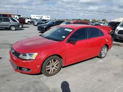 Salvage cars for sale at Grand Prairie, TX auction: 2011 Volkswagen Jetta Base