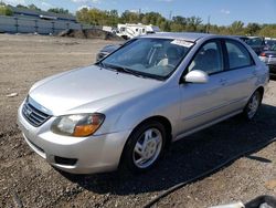 KIA Spectra EX salvage cars for sale: 2009 KIA Spectra EX