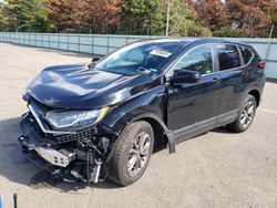 Salvage cars for sale at Brookhaven, NY auction: 2022 Honda CR-V EXL