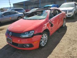 Salvage cars for sale at Colorado Springs, CO auction: 2016 Volkswagen EOS Komfort