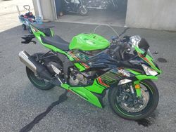 Salvage motorcycles for sale at Exeter, RI auction: 2023 Kawasaki ZX636 K