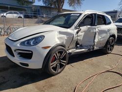 Salvage cars for sale at Albuquerque, NM auction: 2012 Porsche Cayenne Turbo
