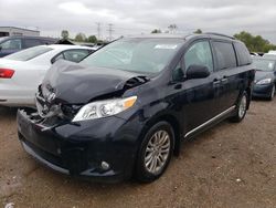 Vehiculos salvage en venta de Copart Elgin, IL: 2017 Toyota Sienna XLE