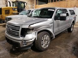 Salvage cars for sale from Copart Anchorage, AK: 2011 Ford F150 Supercrew