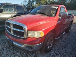 Dodge ram 1500 st salvage cars for sale: 2004 Dodge RAM 1500 ST