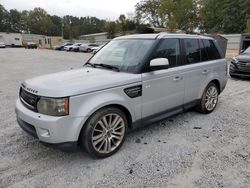Salvage cars for sale from Copart Fairburn, GA: 2012 Land Rover Range Rover Sport HSE Luxury