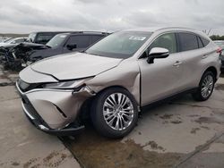 Salvage cars for sale at Grand Prairie, TX auction: 2022 Toyota Venza LE