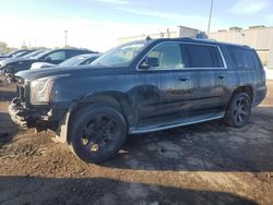 Salvage cars for sale at Woodhaven, MI auction: 2015 GMC Yukon XL Denali