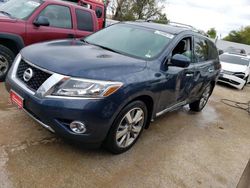 Salvage cars for sale at Bridgeton, MO auction: 2013 Nissan Pathfinder S