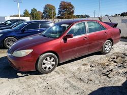 Toyota Camry le salvage cars for sale: 2004 Toyota Camry LE