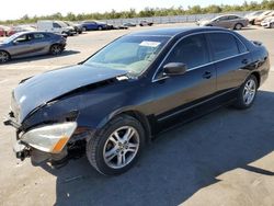 Salvage cars for sale at Fresno, CA auction: 2006 Honda Accord SE