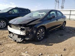 Salvage cars for sale at Elgin, IL auction: 2013 Honda Civic EX