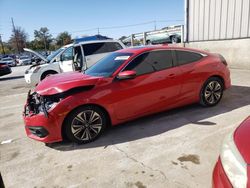 Honda salvage cars for sale: 2016 Honda Civic EX