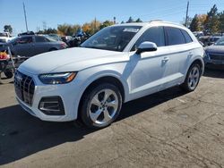 Salvage cars for sale from Copart Brighton, CO: 2021 Audi Q5 Prestige