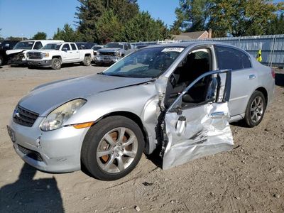 Salvage cars for sale from Copart Finksburg, MD: 2006 Infiniti G35