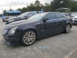 Salvage cars for sale at Savannah, GA auction: 2013 Cadillac CTS-V