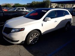 Salvage cars for sale at Las Vegas, NV auction: 2016 Lincoln MKT