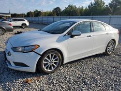 Salvage cars for sale from Copart Memphis, TN: 2017 Ford Fusion SE