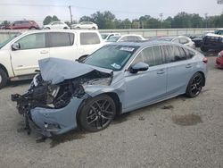 Salvage cars for sale at Shreveport, LA auction: 2022 Honda Civic Sport Touring