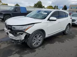 Salvage cars for sale at Littleton, CO auction: 2021 Acura RDX Technology