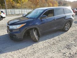 Toyota Highlander salvage cars for sale: 2014 Toyota Highlander XLE