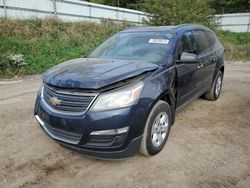 Salvage cars for sale at Davison, MI auction: 2016 Chevrolet Traverse LS