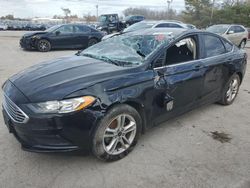 Salvage cars for sale from Copart Lexington, KY: 2018 Ford Fusion SE