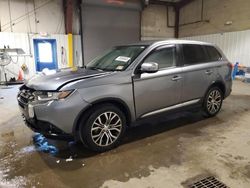 Salvage cars for sale at Glassboro, NJ auction: 2017 Mitsubishi Outlander SE