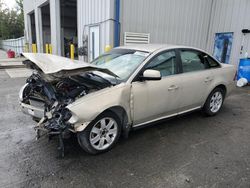 Salvage cars for sale at Savannah, GA auction: 2007 Mercury Montego Luxury