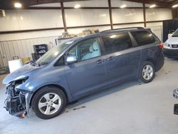 Salvage cars for sale from Copart Byron, GA: 2016 Toyota Sienna LE