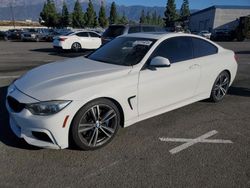 Salvage cars for sale from Copart Rancho Cucamonga, CA: 2015 BMW 435 I