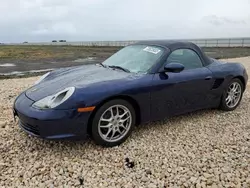 Salvage cars for sale at Temple, TX auction: 2004 Porsche Boxster