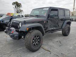 Jeep Wrangler Unlimited Rubicon salvage cars for sale: 2016 Jeep Wrangler Unlimited Rubicon