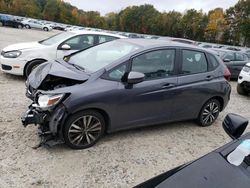 Salvage cars for sale at North Billerica, MA auction: 2019 Honda FIT EX