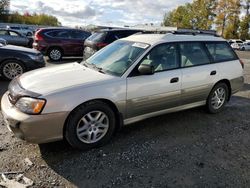 Salvage cars for sale from Copart Arlington, WA: 2004 Subaru Legacy Outback AWP