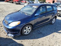 Salvage cars for sale at Mendon, MA auction: 2003 Toyota Corolla Matrix Base