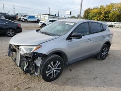 Salvage cars for sale from Copart Oklahoma City, OK: 2018 Toyota Rav4 LE