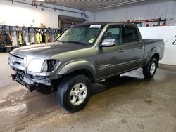 Salvage cars for sale at Candia, NH auction: 2006 Toyota Tundra Double Cab SR5
