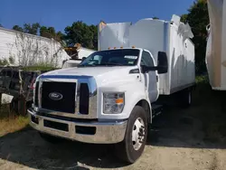 Salvage cars for sale from Copart Glassboro, NJ: 2017 Ford F650 Super Duty