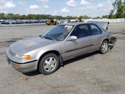 Salvage cars for sale from Copart Dunn, NC: 1992 Honda Accord EX