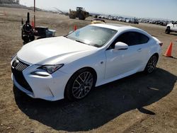 Salvage cars for sale at San Diego, CA auction: 2018 Lexus RC 300